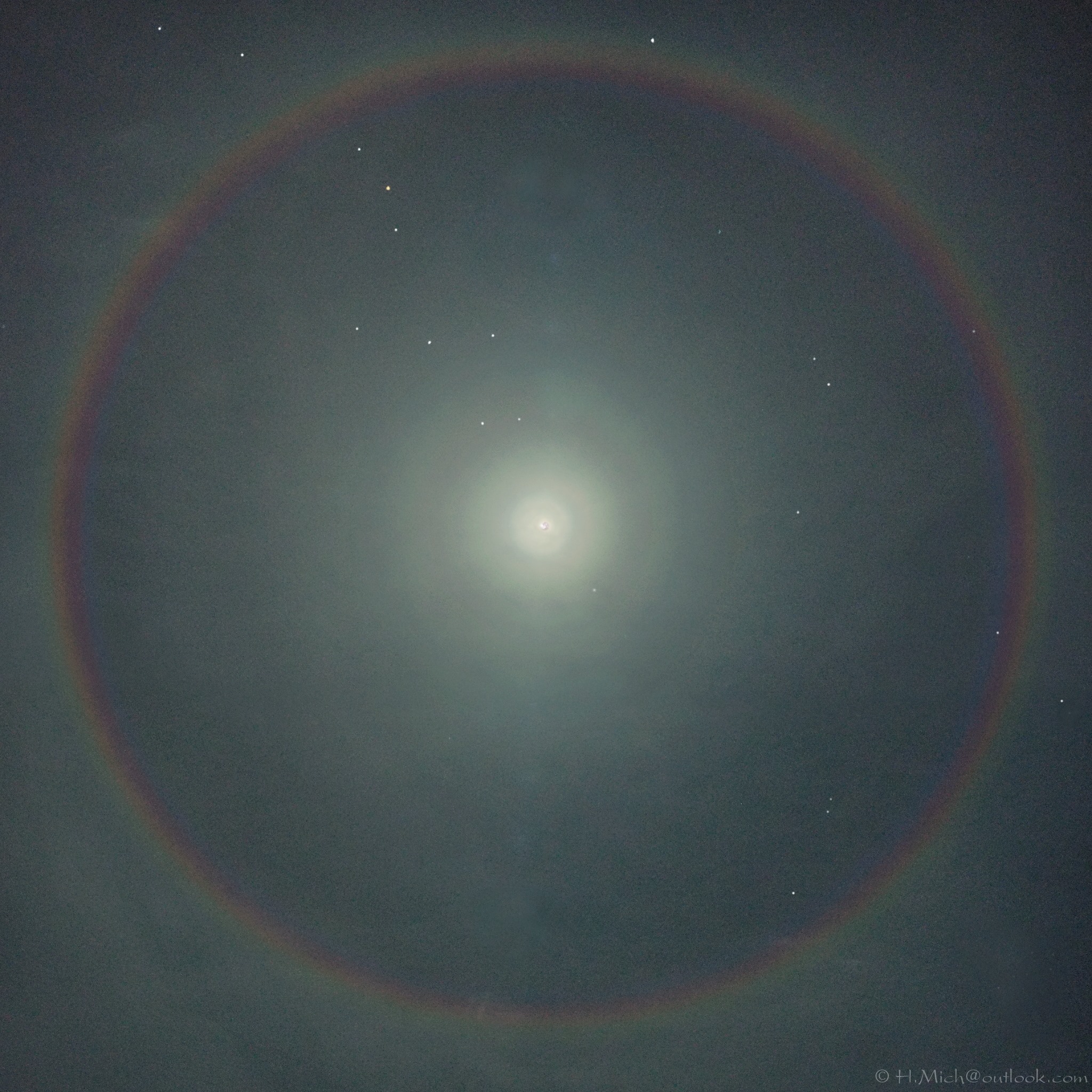 o halo lunar
