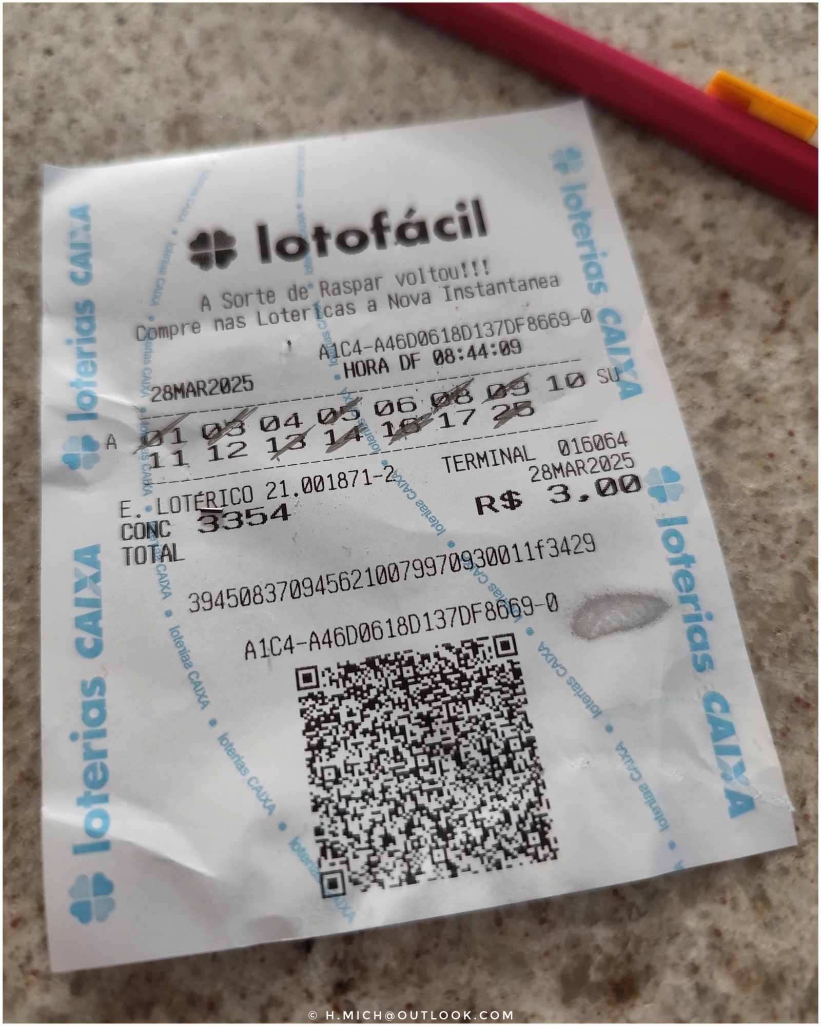 um dia vai …