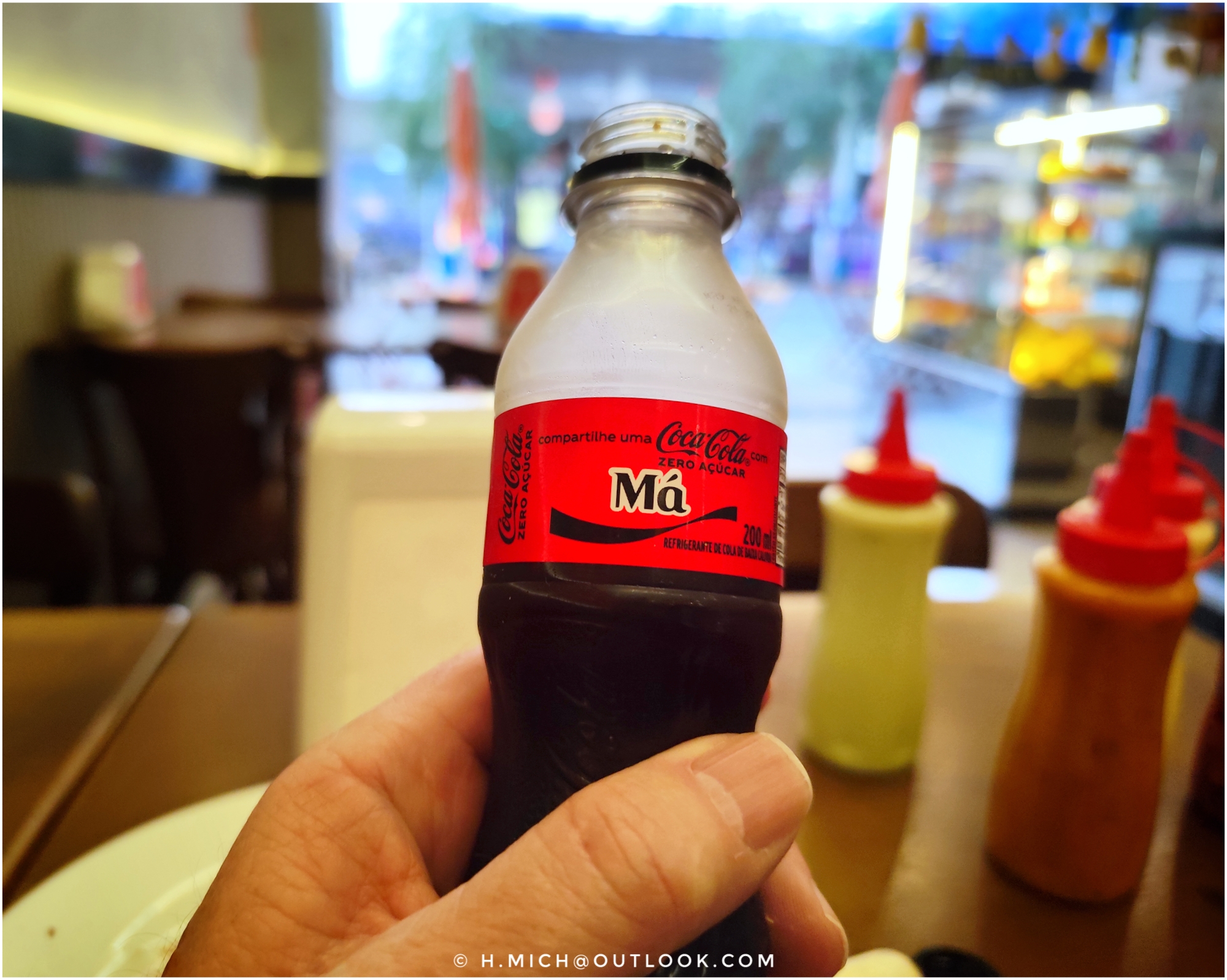 até a mini coca?