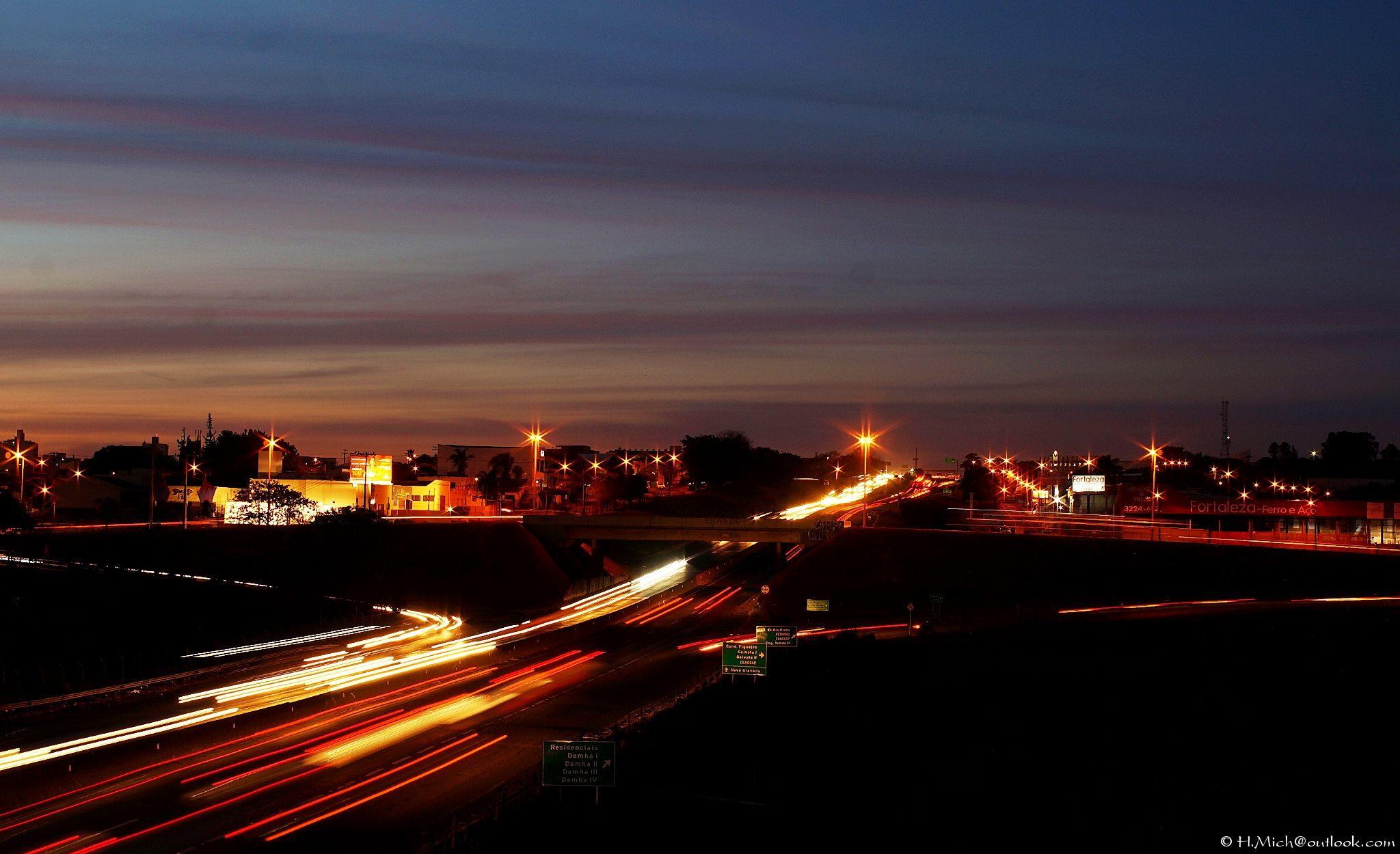 vista noturna